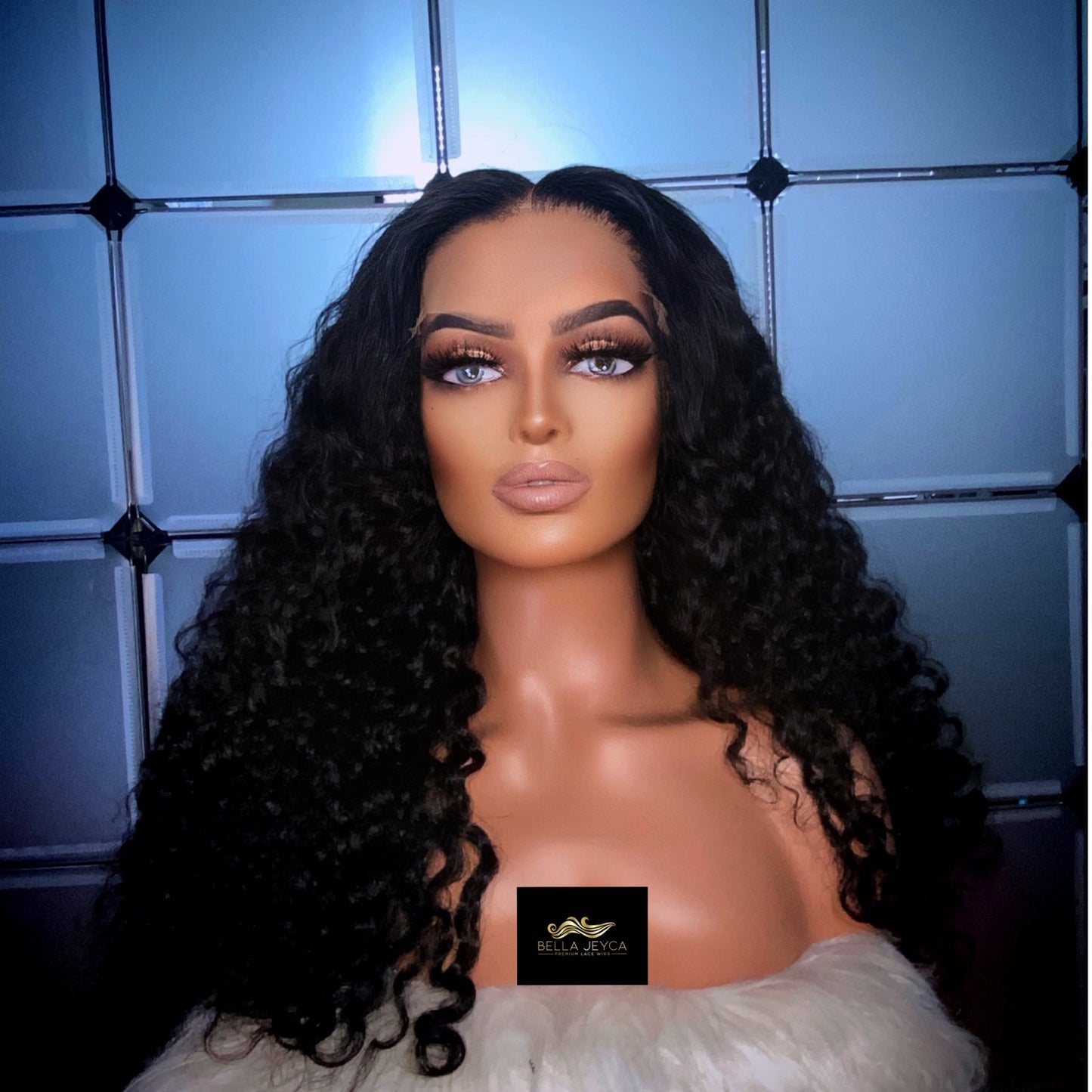 “Dalilah” Dark Curly Wig