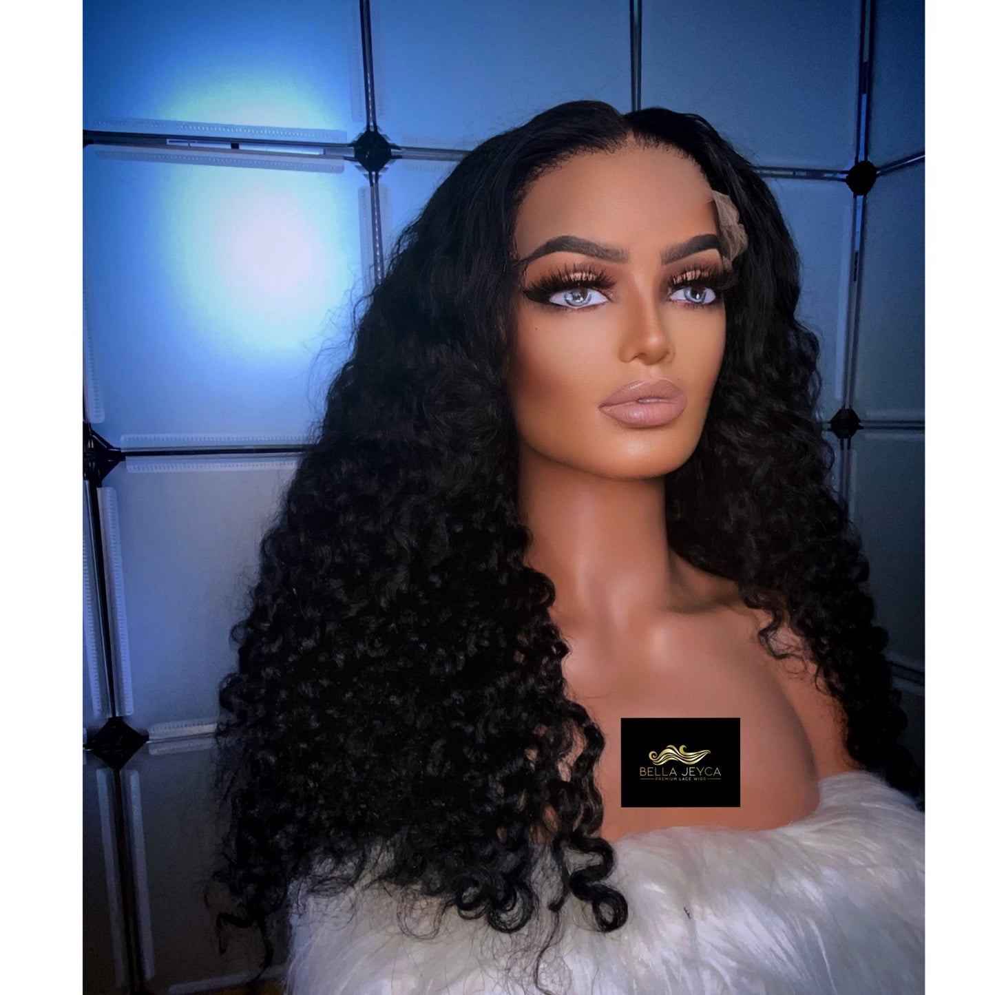 “Dalilah” Dark Curly Wig