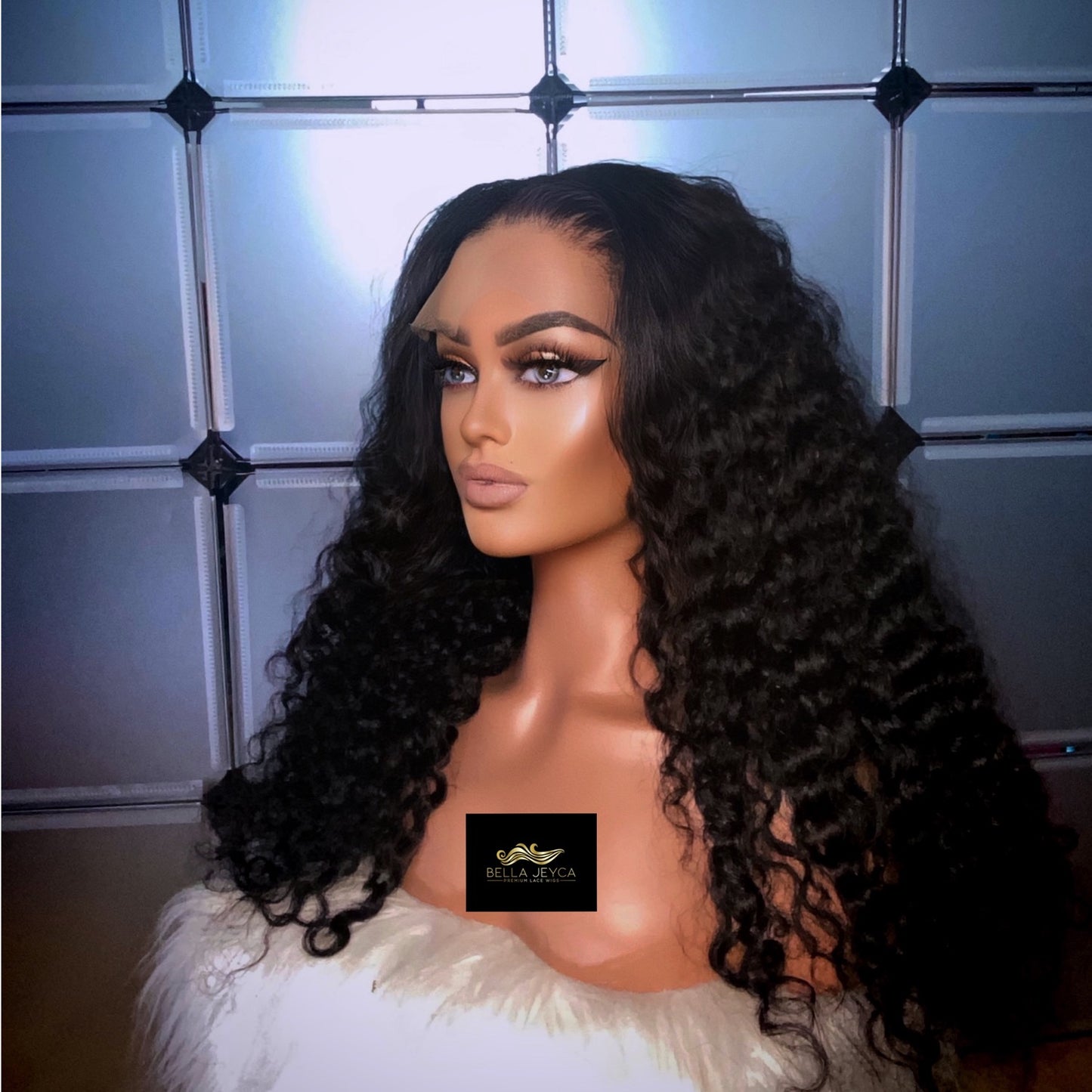 “Dalilah” Dark Curly Wig