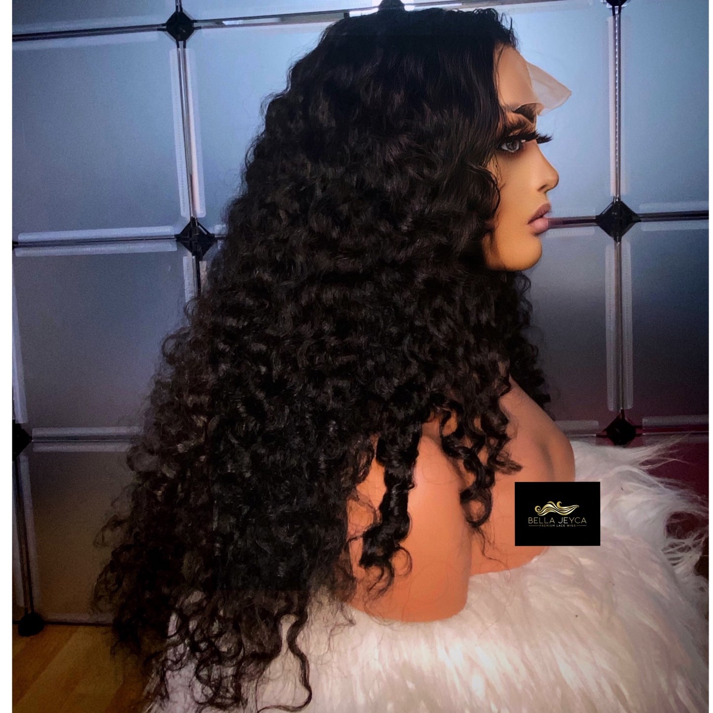 “Dalilah” Dark Curly Wig